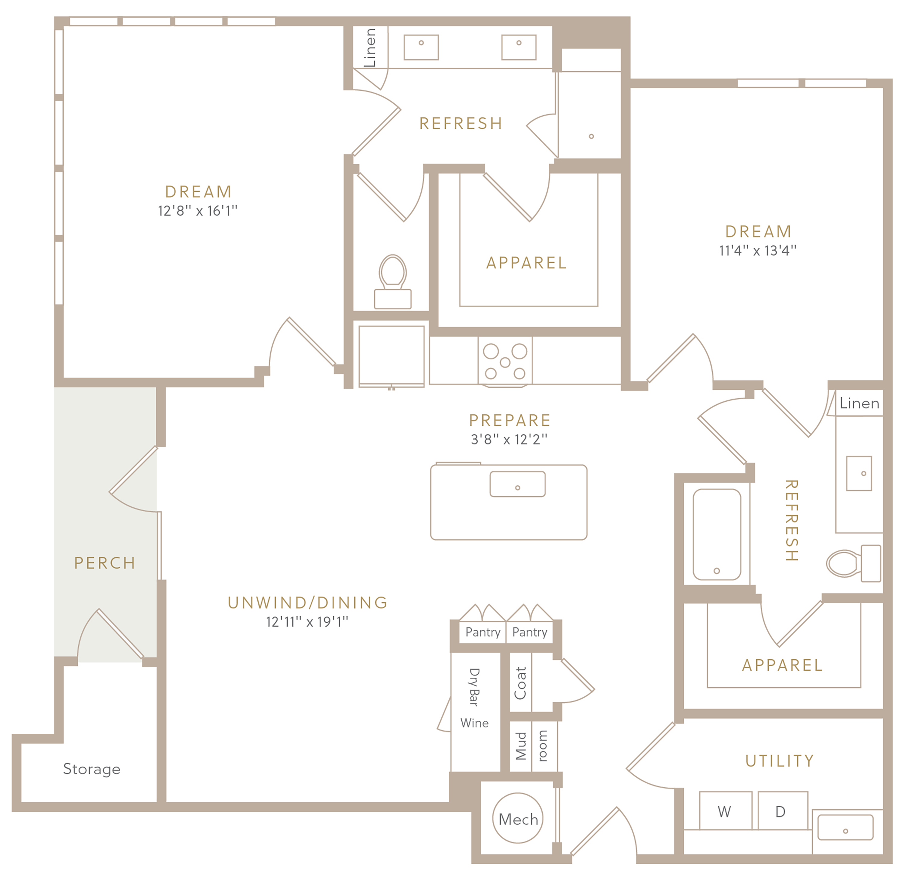 B4 floor plan